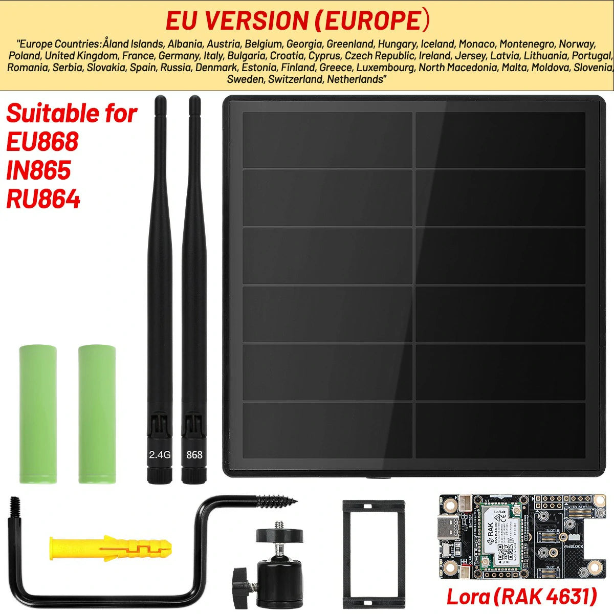 D5 R1 Battery 868MHz