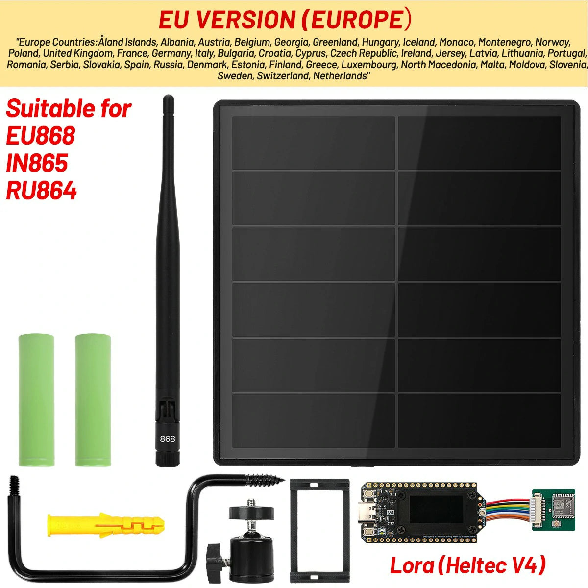 D5L H2 GPS Battery 868MHz