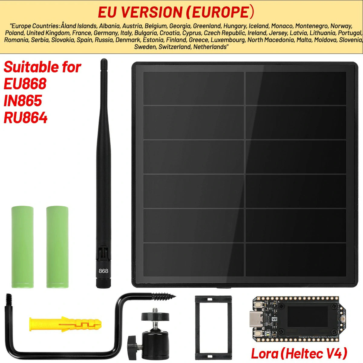 D5L H2 Battery 868MHz