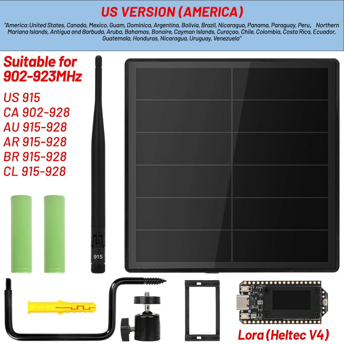 D5L H2 Battery 915MHz