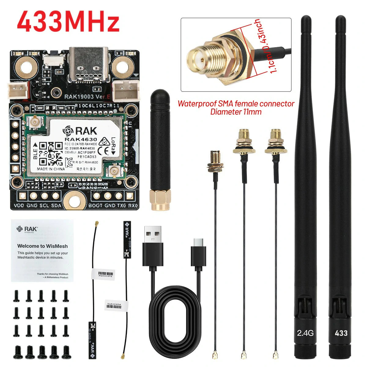 RAK19003 4631 433MHz