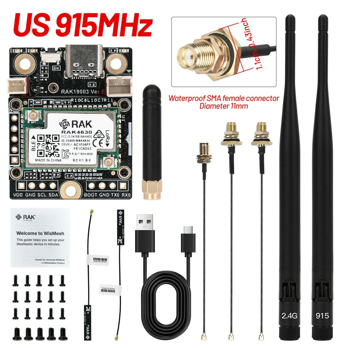 RAK19003 4631 915MHz
