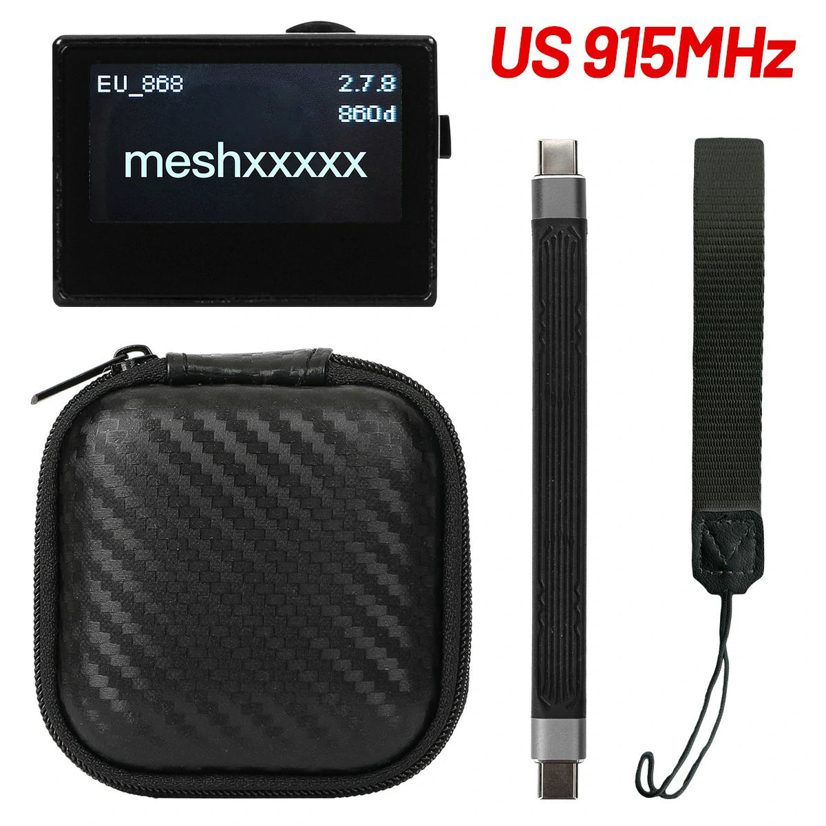 meshtiny black 915MHz